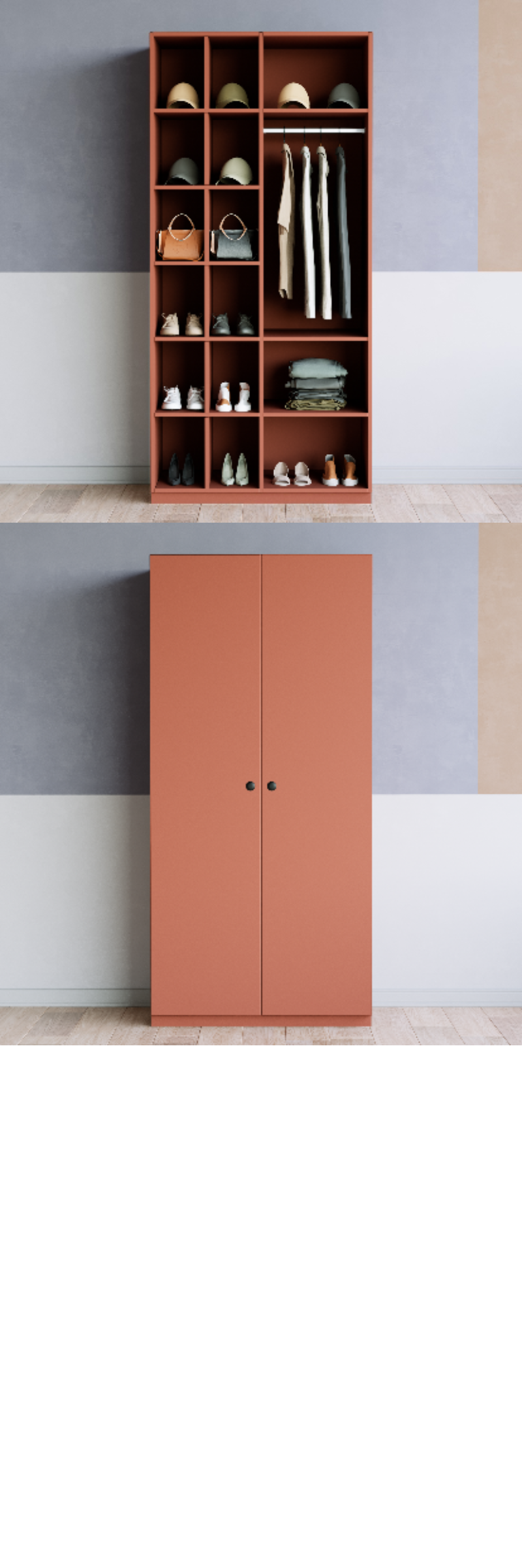 Kleiderschrank (K+K) - Prices from 1300.00 to 1399.00