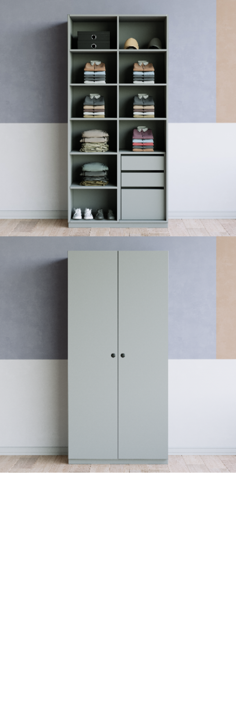 Kleiderschrank (K+K) - Prices from 1400.00 to 1499.00