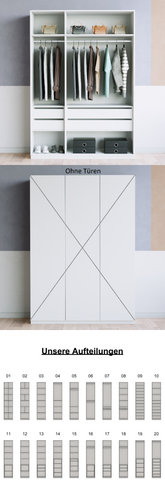 Kleiderschrank (K+G) - Prices from 2000.00 to 2099.00