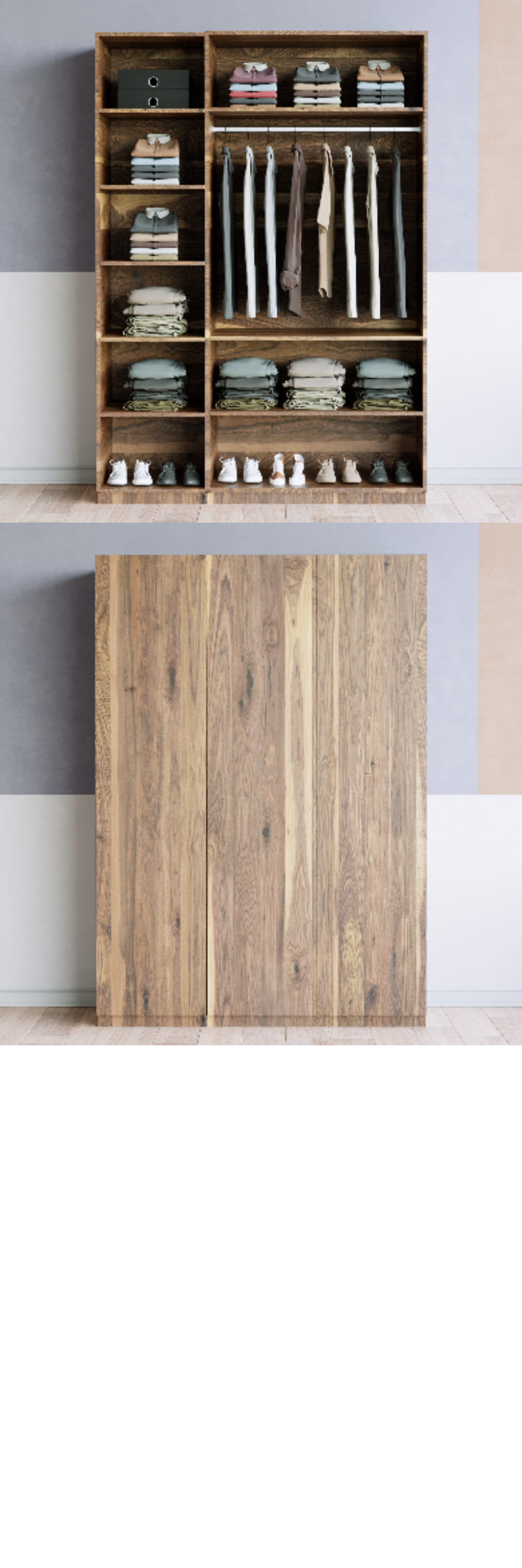 Kleiderschrank (K+G) - Prices from 4000.00 to 4099.00
