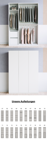 Kleiderschrank (K+G) - Prices from 1400.00 to 1499.00