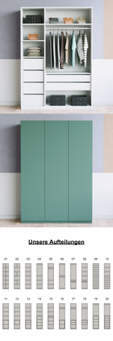 Kleiderschrank (K+G) - Prices from 2200.00 to 2299.00