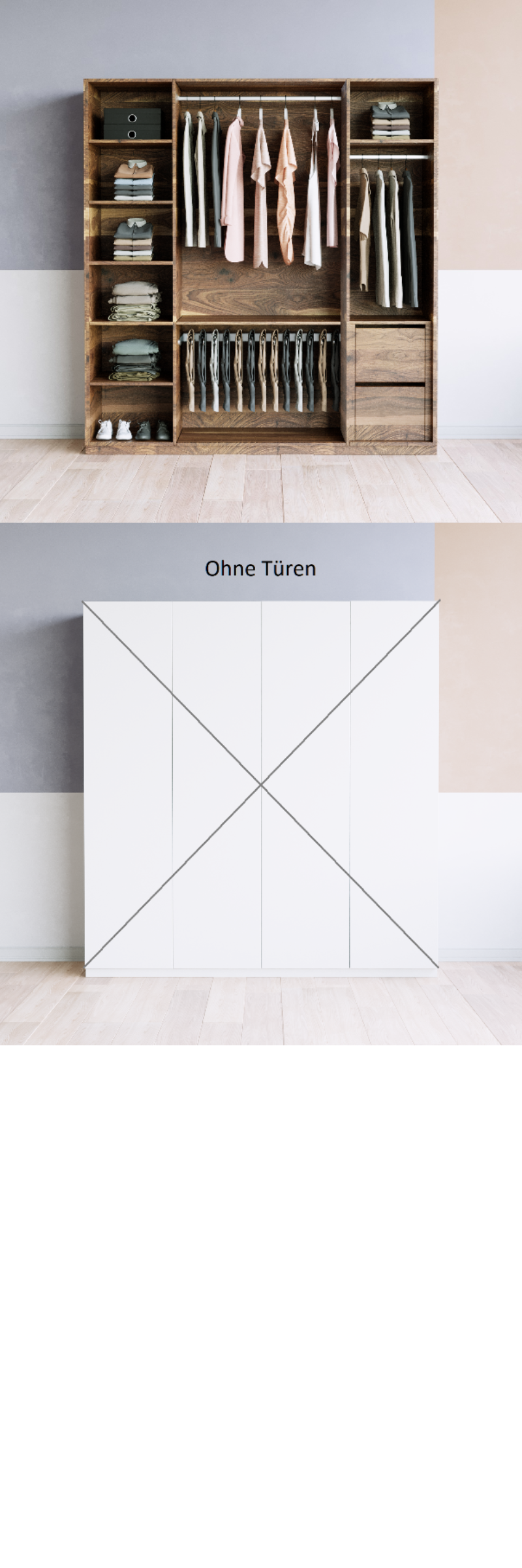 Kleiderschrank (K+G+K) - Prices from 5800.00 to 5899.00