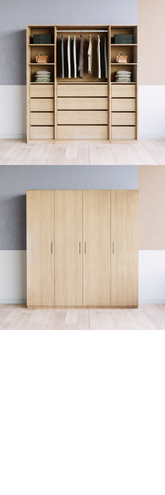 Kleiderschrank (K+G+K) - Prices from 3500.00 to 3599.00