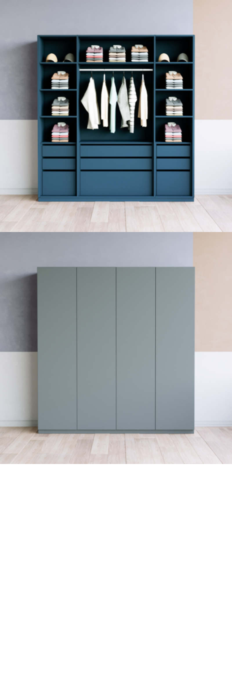 Kleiderschrank (K+G+K) - Prices from 3300.00 to 3399.00