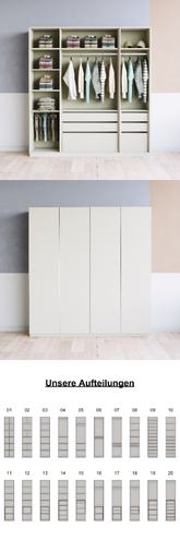 Kleiderschrank (K+G+K) - Prices from 2500.00 to 2599.00